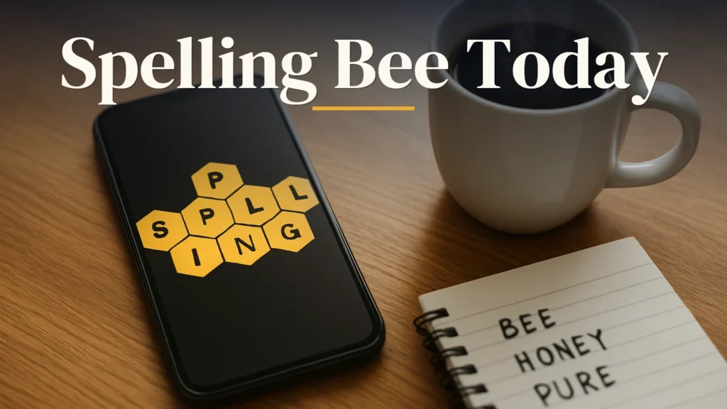 spelling bee today